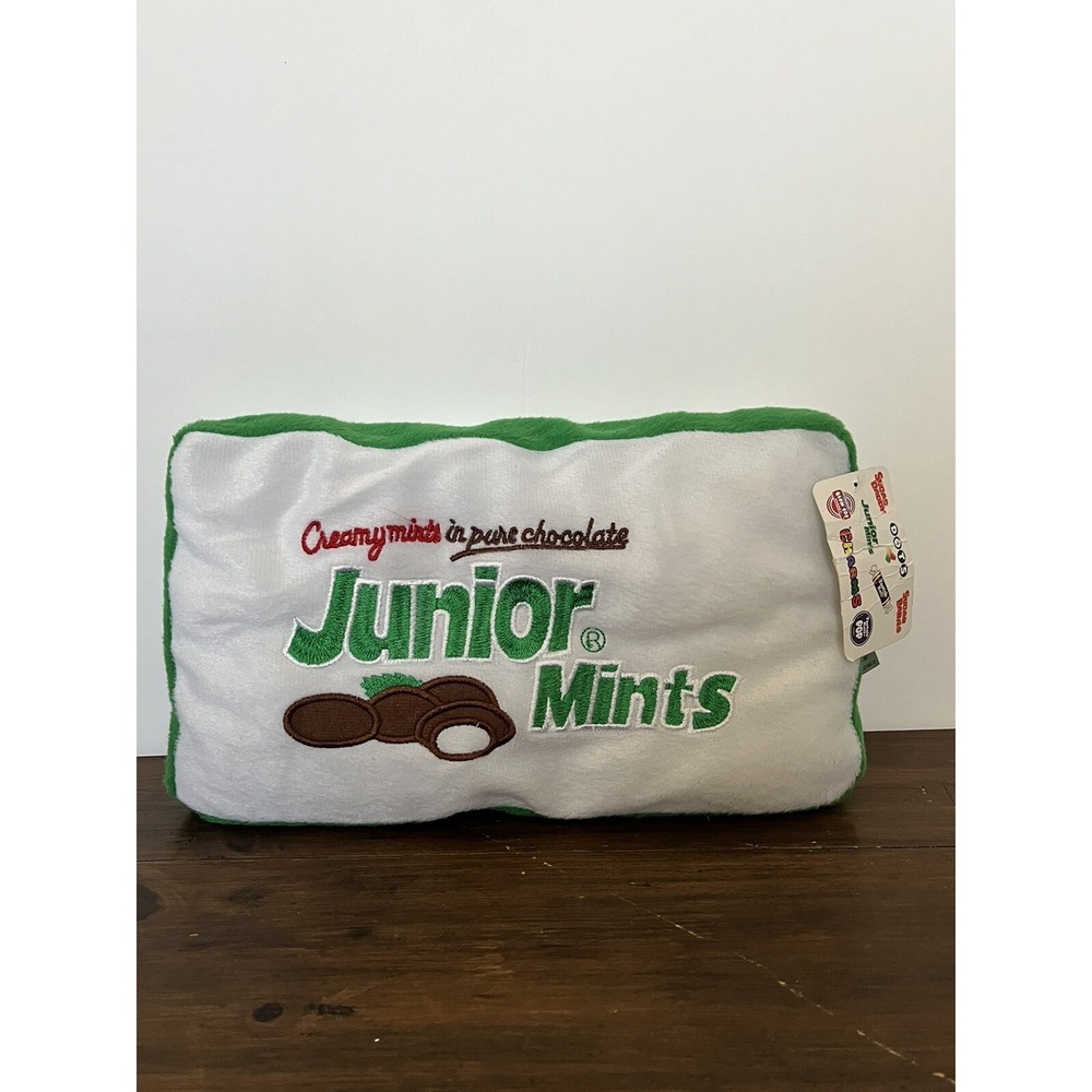 Junior Mints Candy Plush Stuffed Toy GOFFA International 12" X  7"